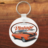 本物のカマロ キーホルダー (正面)