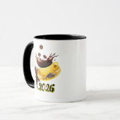 本物のコーヒーをお楽しみください マグカップ (正面左)