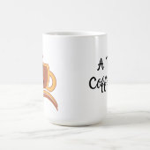 本物のコーヒー中毒者 コーヒーマグカップ (中央)