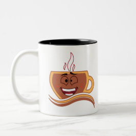本物のコーヒー中毒者 ツートーンマグカップ