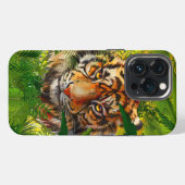 本物のジャングルタイガー iPhoneケース (裏面横)