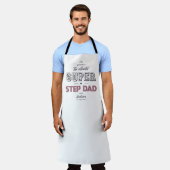 本物のステップすごいパパ エプロン (着用した状態)