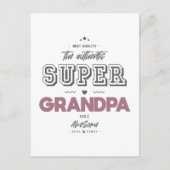 本物のスーパーおじいちゃん ポストカード (正面)
