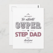 本物のスーパーステップパパ ポストカード (正面/裏面)