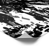 本物のタイガーポスター – ホワイトタイガーヘッド ポスター (角)