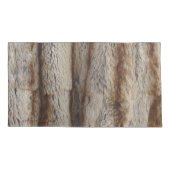 本物のチンチラの毛皮 枕カバー (裏面-左)