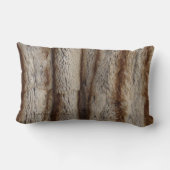 本物のチンチラ毛皮 ランバークッション (裏面)