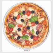 本物のニューヨーク – スタイルピザビニールシール シール (シート)