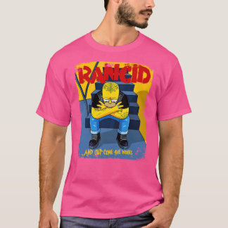 本物のパンクロック Rancid E Surgem os Lobos Tシャツ
