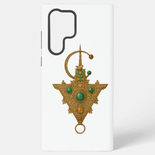 本物のモロッコのアマジグ製品 – TAZERZIT SAMSUNG GALAXYケース (裏面)