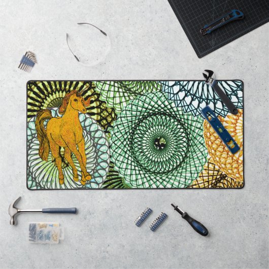 本物のユニコーン デスクマット (ワークステーション)