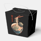 本物のラーメン丼アートフェイスボックス フェイバーボックス (裏面サイド)