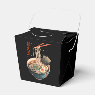 本物のラーメン丼アートフェイスボックス フェイバーボックス