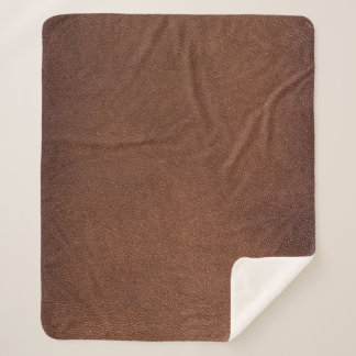本物のレザーのテクスチャ、本物の背景。 シェルパブランケット