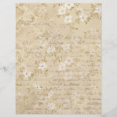 本物のヴィンテージ花種子カタログカバー (裏面)