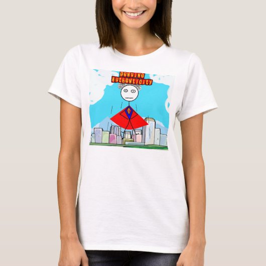 本物の信用 Tシャツ (正面)