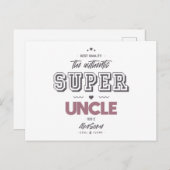 本物の偉大なおじ ポストカード (正面/裏面)