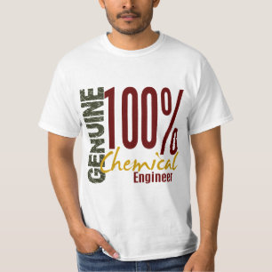 本物の化学エンジニア Tシャツ