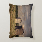 本物の古い時間のタバコのバーのペア。 アクセントクッション (正面(垂直))