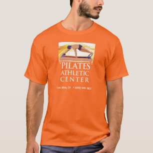本物の女性はリフォーマーでやる オレンジTシャツ Tシャツ