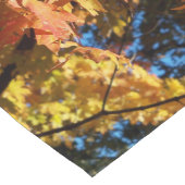 本物の木の紅葉 テーブルランナー (コーナー)