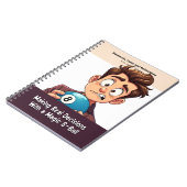 本物の本に見えるノートブック ノートブック (左側)