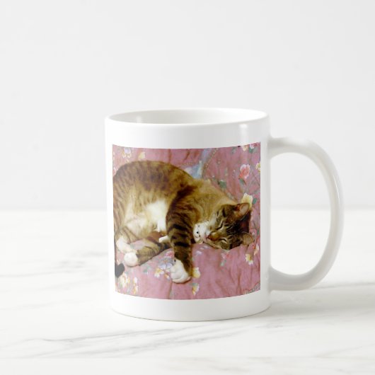 本物の猫、偽物の猫 コーヒーマグカップ (右)