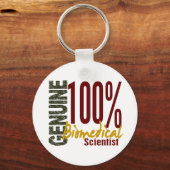 本物の生物医学科学者 キーホルダー (正面)