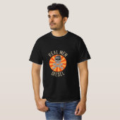 本物の男性のTシャツデザイン Tシャツ (正面フル)