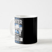 本物の画家が現れるまでは誰でも画家 コーヒーマグカップ (正面左)