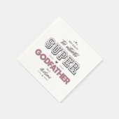 本物の神すごい父 スタンダードカクテルナプキン (角)