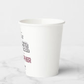 本物の神すごい父 紙コップ (左)