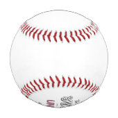 本物の素晴らし伯父 野球ボール (裏面)