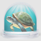 本物の緑の亀 (裏面)