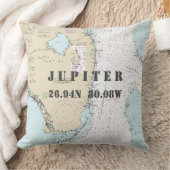 本物の航海のグラフ緯度FL クッション (ブランケット)