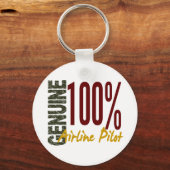 本物の航空会社パイロット キーホルダー (正面)