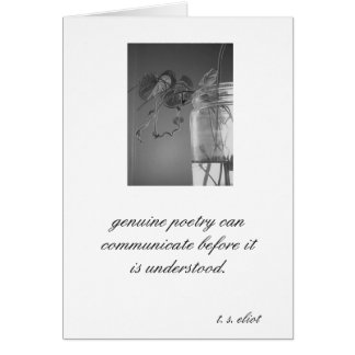 "本物の詩歌… T.S.エリオット