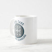 本物の車 コーヒーマグカップ (正面左)