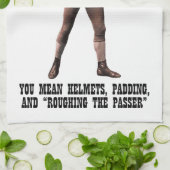 本物の過度に男らしい人 キッチンタオル (折り畳み)