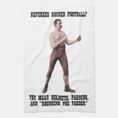 本物の過度に男らしい人 キッチンタオル (縦)