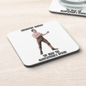 本物の過度に男らしい人 コースター (左側)