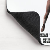 本物の過度に男らしい人 マウスパッド (コーナー)