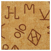 本物の野生の西牛ブランド ファブリック (クローズアップ)