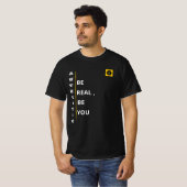 本物の雰囲気 メンズTシャツ Tシャツ (正面フル)