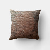 本物の革のテクスチャバックグラウンド、クローズアップ、embo クッション (裏面)