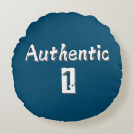 本物の1円枕 ラウンドクッション