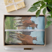 本物の（AIではない）の馬走のギャロピング画像 薄葉紙 (ギフト)