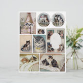 本物の（AIではない）ヘレナのマグワイアヴィンテージ猫 (スタンド正面)