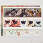 本物の(AIではない)ヴィンテージビクトリアンパノラマキャッツ (正面/裏面)