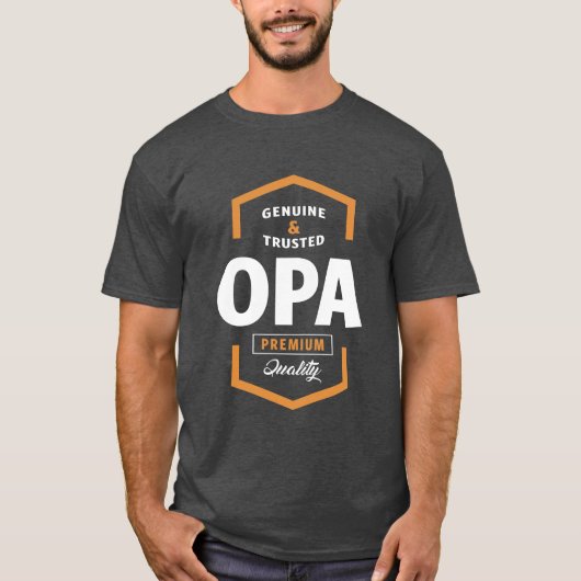本物のOpa Tシャツ (正面)